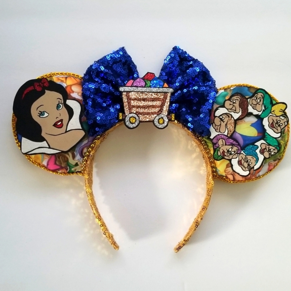 White Snow Mouse Ears